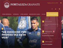 Tablet Screenshot of fortalezagranate.com.ar